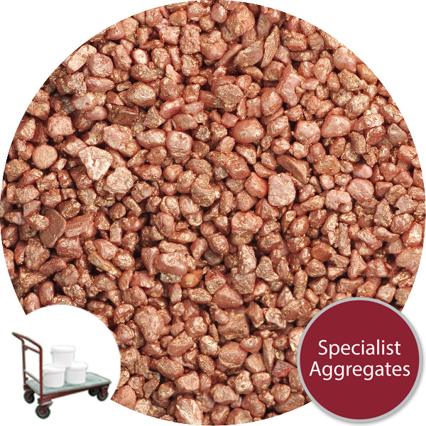 Rounded Gravel Nuggets - Copper Colour - Click & Collect